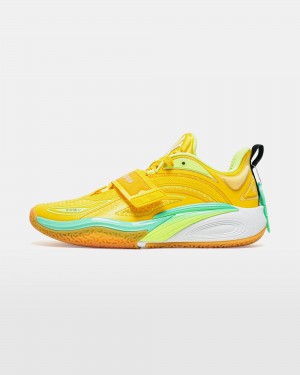 Anta KAI 1 "Playoffs Energy" Basketball Shoes Yellow USA | RQG083962