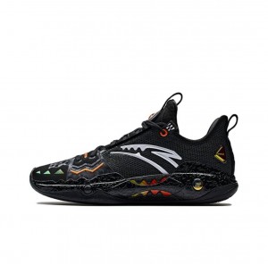 Anta Shock Wave 5 Pro "Heteropupils" Basketball Shoes Balck USA | VJZ517408