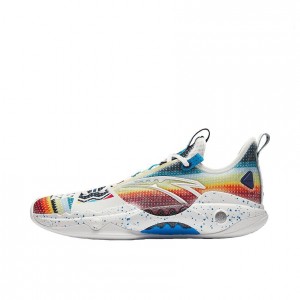 Anta Shock Wave 5 Pro "Morning and evening" Basketball Shoes Multicolor USA | JRZ034598