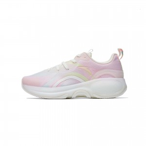 Anta A-FLASH BUBBLE 3.0 Running Shoes Beige / Pink USA | RQW034781