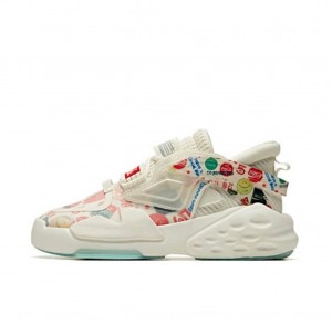 Anta Badao x Coca Cola Sneakers White / Red / Blue USA | QCJ841536