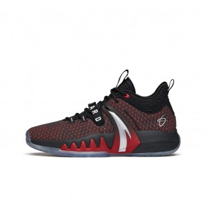 Anta Gordon Hayward GH2 Basketball Shoes Balck USA | JNT627041