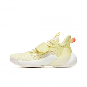 Anta KT Splash 3.0 Low Basketball Shoes Yellow / White USA | UXS563479