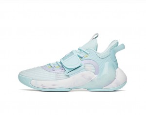 Anta KT Splash 3.0 Low Bubble MINT Basketball Shoes Light Blue USA | SDY963284