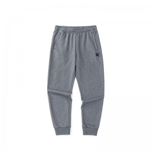 Anta Klay Thompson Knit Track Pants Grey USA | NCX097615