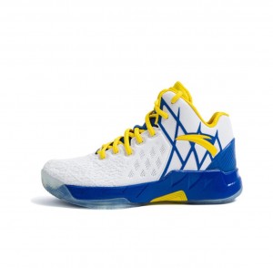 Anta Klay Thompson Kt1 Pro “Warrior” Basketball Shoes White / Blue USA | OHP184965