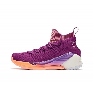 Anta Klay Thompson Kt4 "Elf purple" Basketball Shoes Purple USA | RHG263754