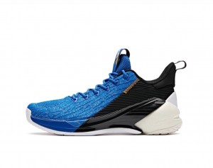 Anta Klay Thompson Kt4 Final Low “Blue Hawk” Basketball Shoes Blue / Balck / White USA | ODM903821