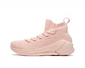 Anta Klay Thompson Kt4 “Valentine's Day” Basketball Shoes Pink USA | DWS367584