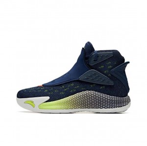 Anta Klay Thompson Kt5 High Basketball Shoes Navy USA | VPF895034