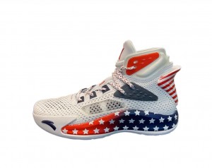 Anta Klay Thompson Kt5 High "Independence Day" Basketball Shoes White / Blue / Red USA | PTM974358