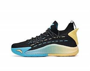 Anta Klay Thompson Kt5 Low “Away” Basketball Shoes Balck USA | PZM861234