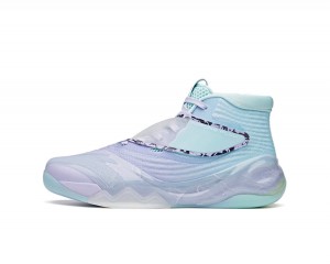 Anta Klay Thompson Kt6 “Floating Clouds and Flowing Water” Basketball Shoes Light Blue / Lavender USA | WSP381756