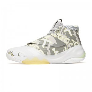 Anta Klay Thompson Kt6 "Rocco" Basketball Shoes White / Grey USA | XQP684509