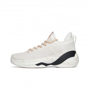 Anta Klay Thompson Kt7 Low “Easter” Basketball Shoes White USA | IMG940528