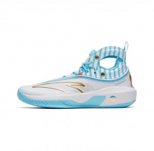 Anta Klay Thompson Kt8 "Sailor Tang" Basketball Shoes White / Blue USA | LHP783612