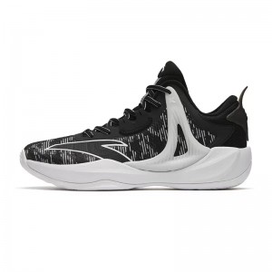 Anta Klay Thompson Light Cavalry 8 Basketball Shoes Black / White USA | OBL476032