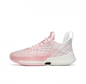 Anta Light Crazy 3 Basketball Shoes Pink / White USA | FCA701546