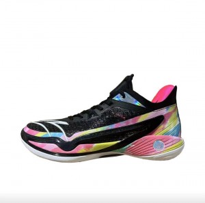 Anta Light Crazy 4 Basketball Shoes Black / Pink USA | YSU371529