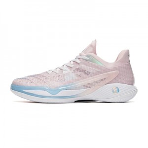 Anta Light Crazy 4 Basketball Shoes Pink / Blue USA | TON195342