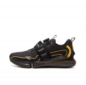 Anta NASA Running Shoes Black / Yellow USA | UEX108479