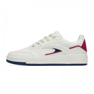 Anta Origination 982 Skate Shoes White / Red / Blue USA | DFM287610