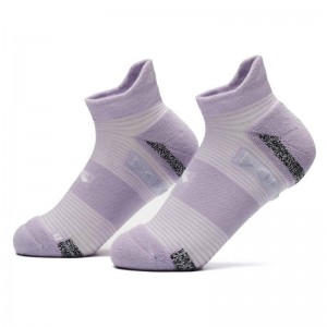 Anta Running Socks White / Purple USA | SHN146835