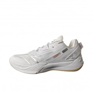 Anta Shock Sweep 5 Basketball Shoes White USA | AMW182793