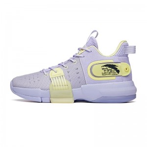 Anta Shock The Game "Daringly" 2.0 Basketball Shoes Light Purple USA | AFR304816