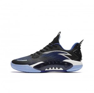 Anta Shock Wave 5 TD V2 Basketball Shoes Blue USA | NAZ201489