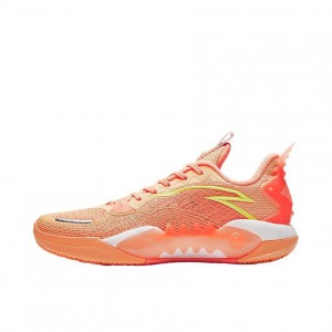 Anta Shock Wave 5 TD V2 Basketball Shoes Orange USA | PJW021638