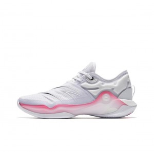 Anta Skyline 1 V2 Basketball Shoes White / Pink USA | YZF689321