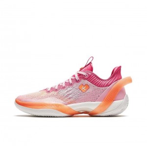 Anta Three-Point Rain 1 Sneakers Pink USA | OTN438609