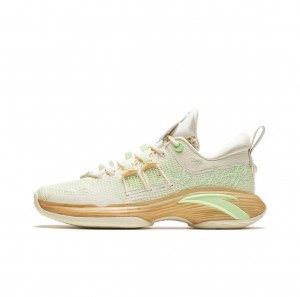 Anta Z-UP1 Low All Round "Dragon Boat Festival" Basketball Shoes Beige USA | HTP971802