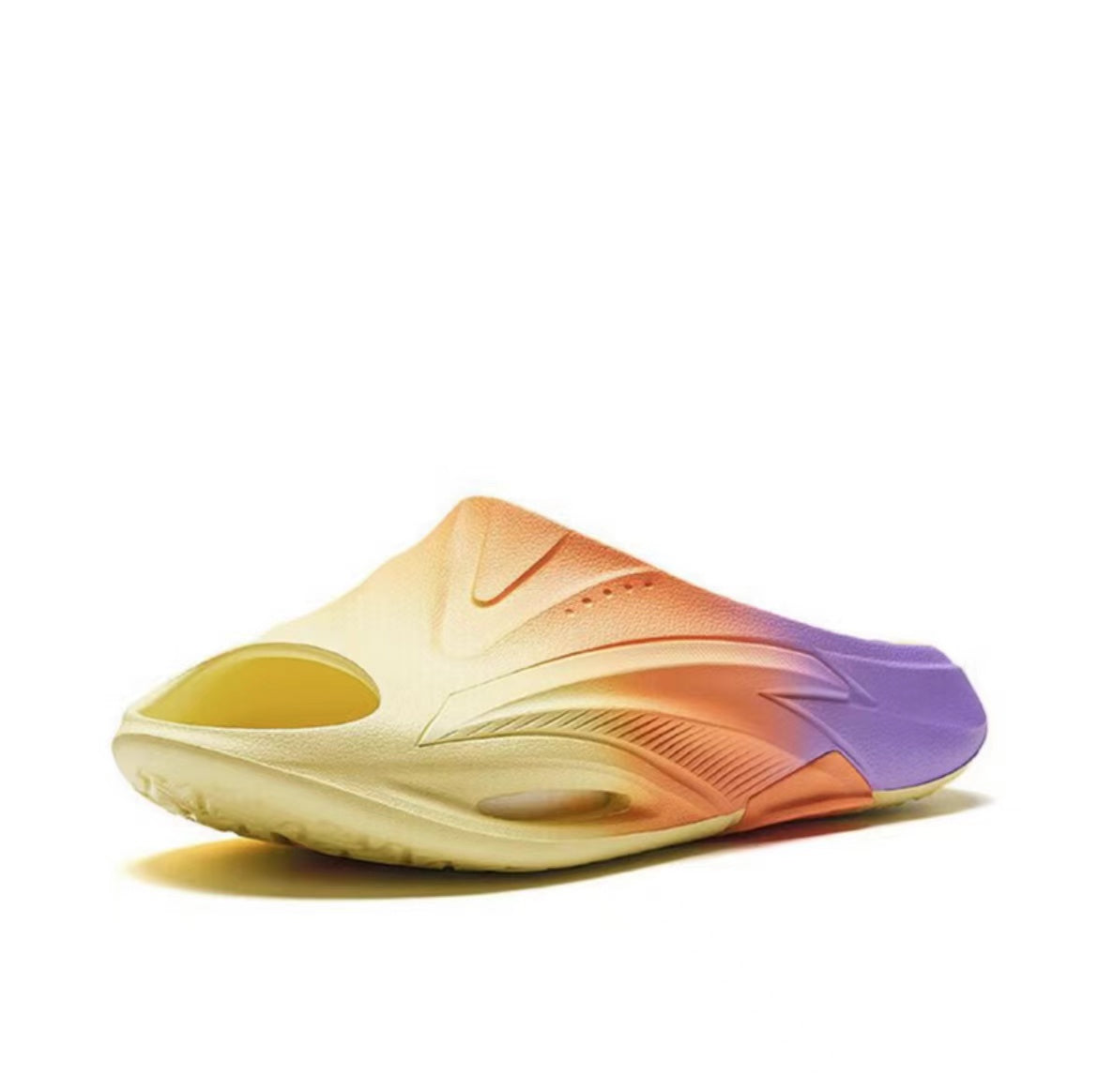 Anta Bubble Slides Yellow / Orange / Purple USA | ZSX021439