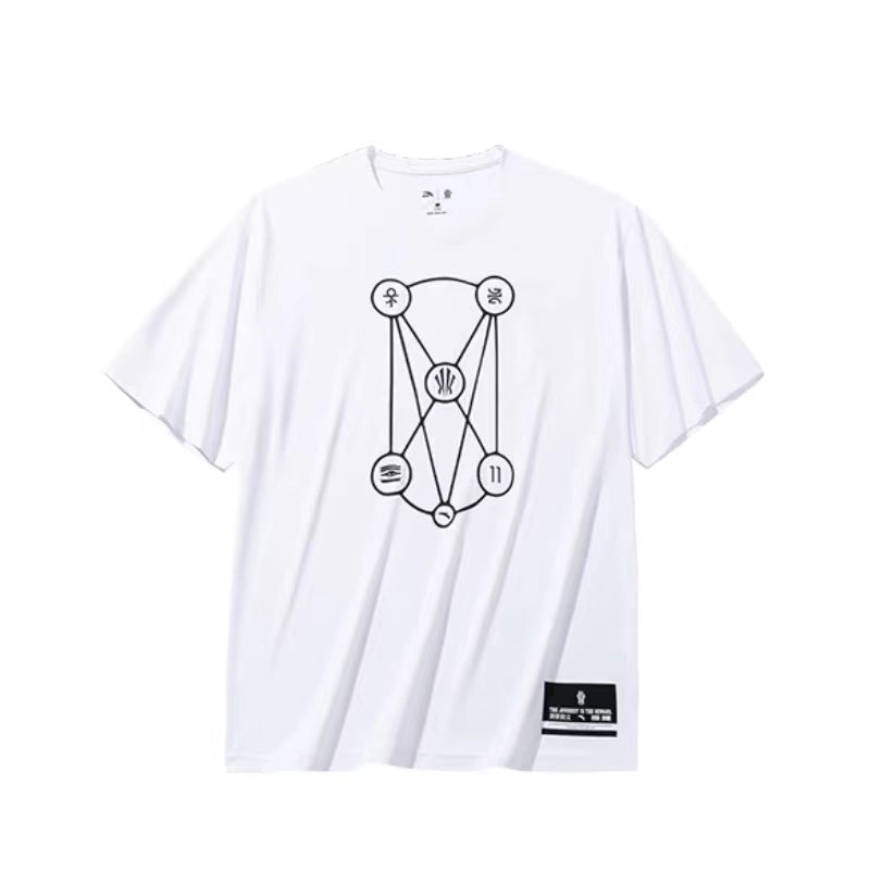 Anta KAI 1 T-shirt White USA | XOA849105