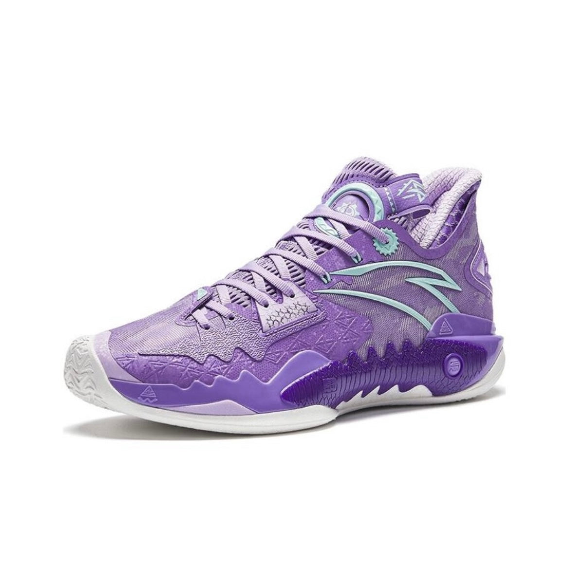 Anta Shock Wave 5 Basketball Shoes Purple USA | WXR573496