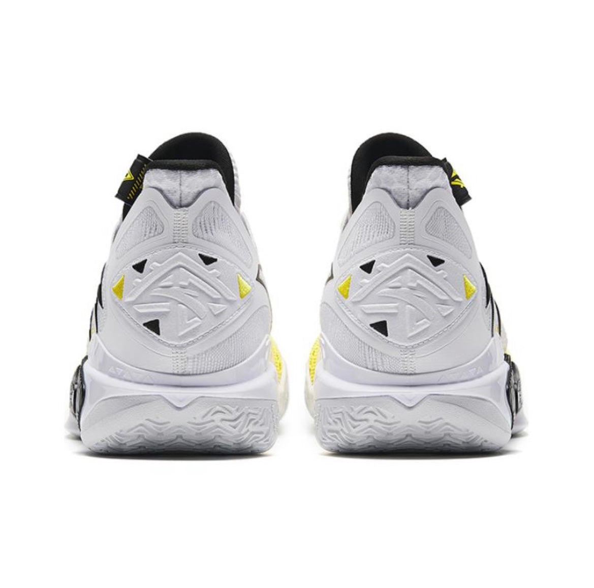 Anta Shock Wave 5 Basketball Shoes White / Yellow USA | RGL126874