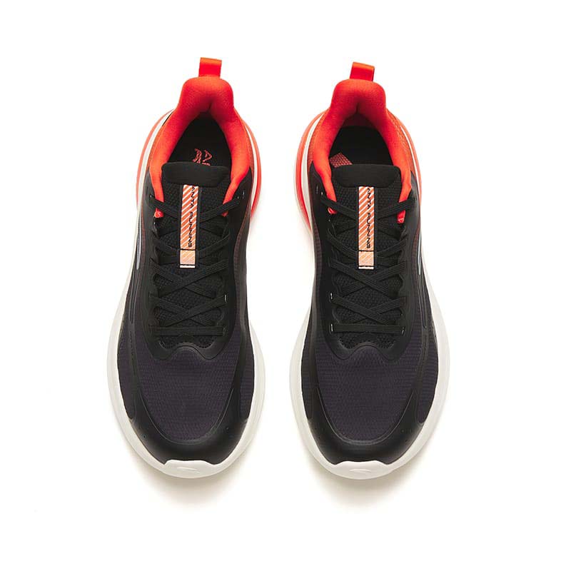 Anta A-FLOW Running Shoes Black / Orange USA | JRP786502