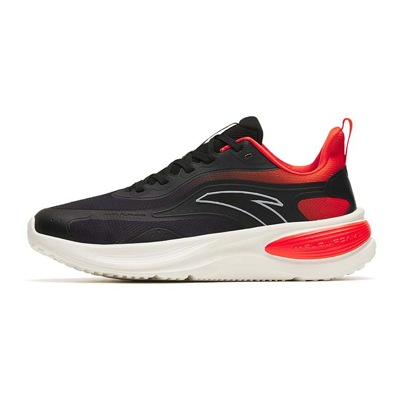 Anta A-FLOW Running Shoes Black / Orange USA | JRP786502