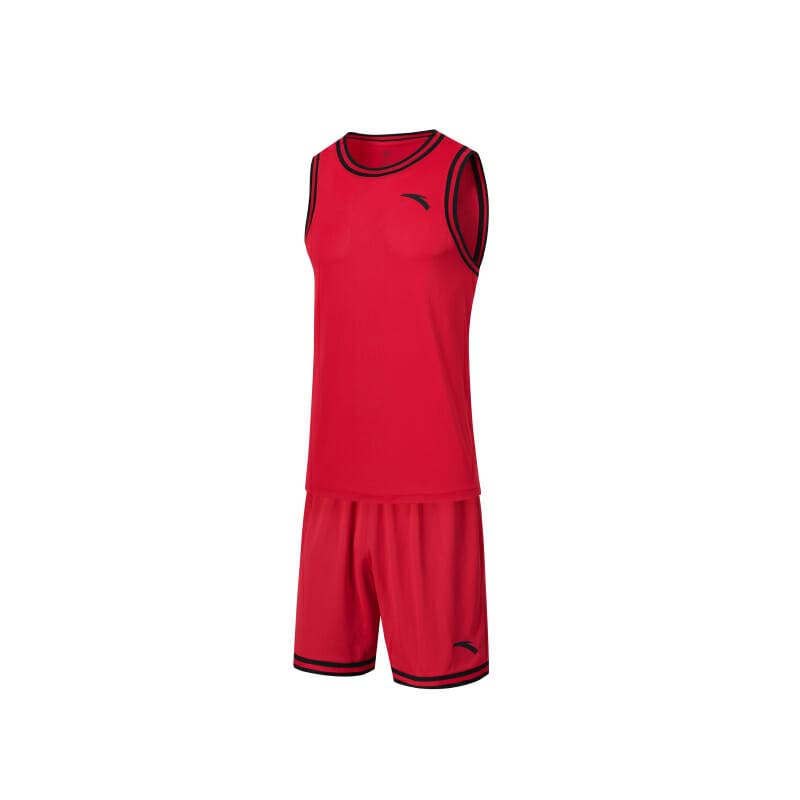 Anta Basketball Game Suit Red USA | DIP725804