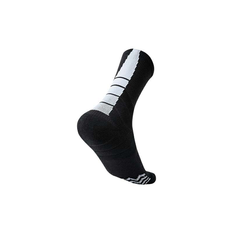 Anta Basketball Socks Black USA | MGU017394