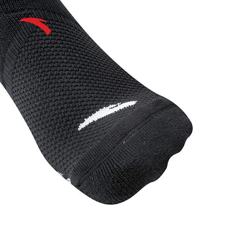 Anta Basketball Socks Black USA | MGU017394