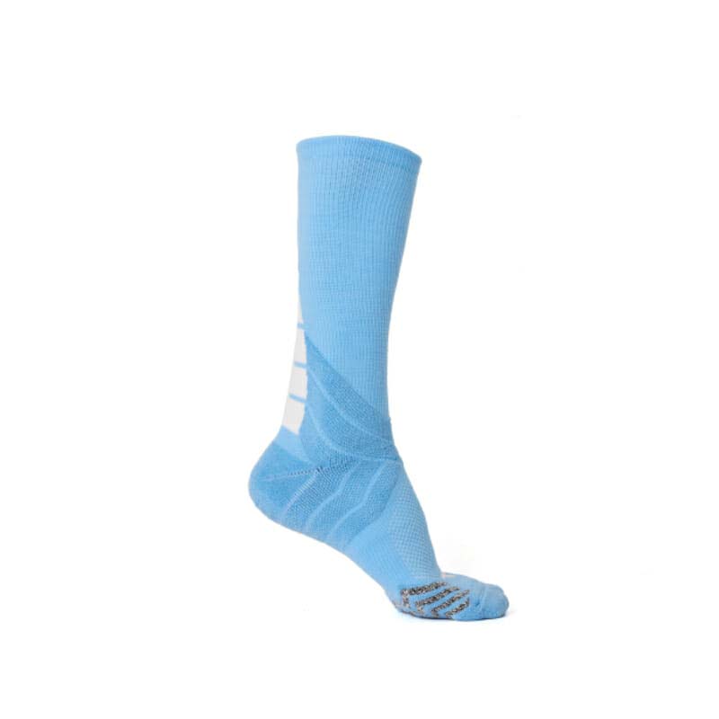 Anta Basketball Socks Blue / White USA | ZYG864230