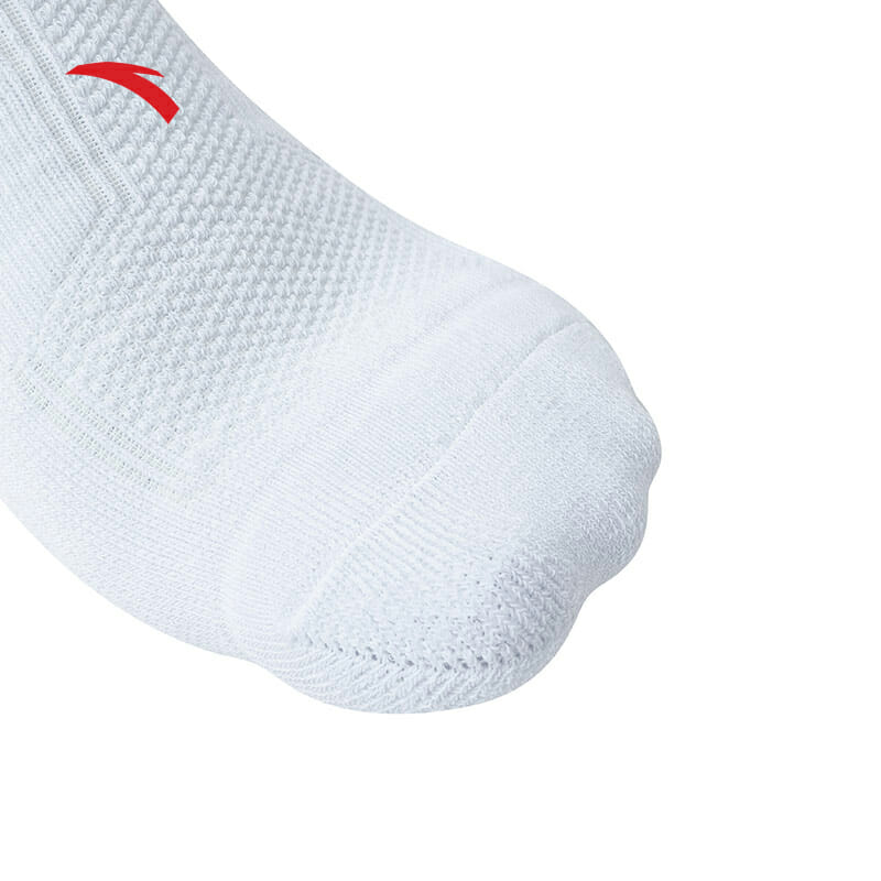 Anta Basketball Socks White USA | PDA816542