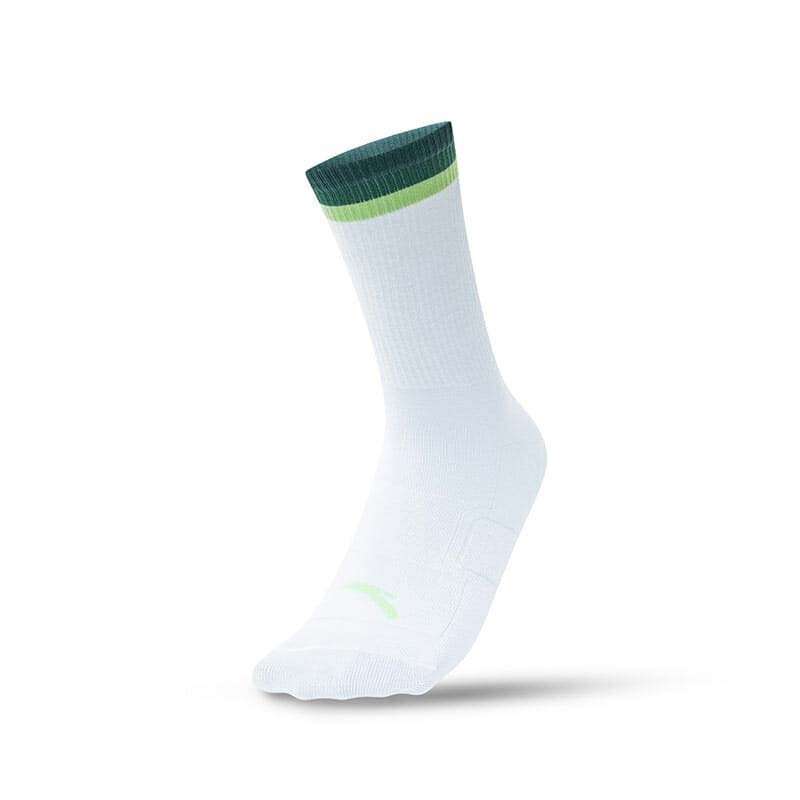 Anta Basketball Socks White USA | WDT468310