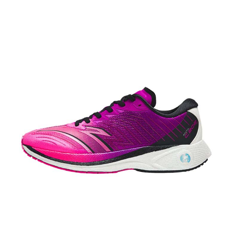 Anta C202 4.0 Running Shoes Purple / Black / Rose Red USA | TXG395807