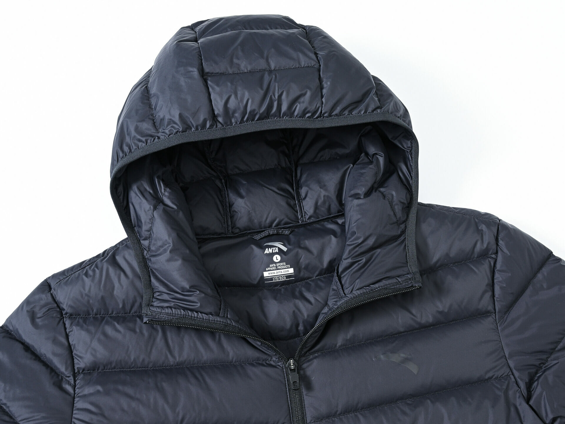 Anta Down Jackets Black USA | AHQ357846