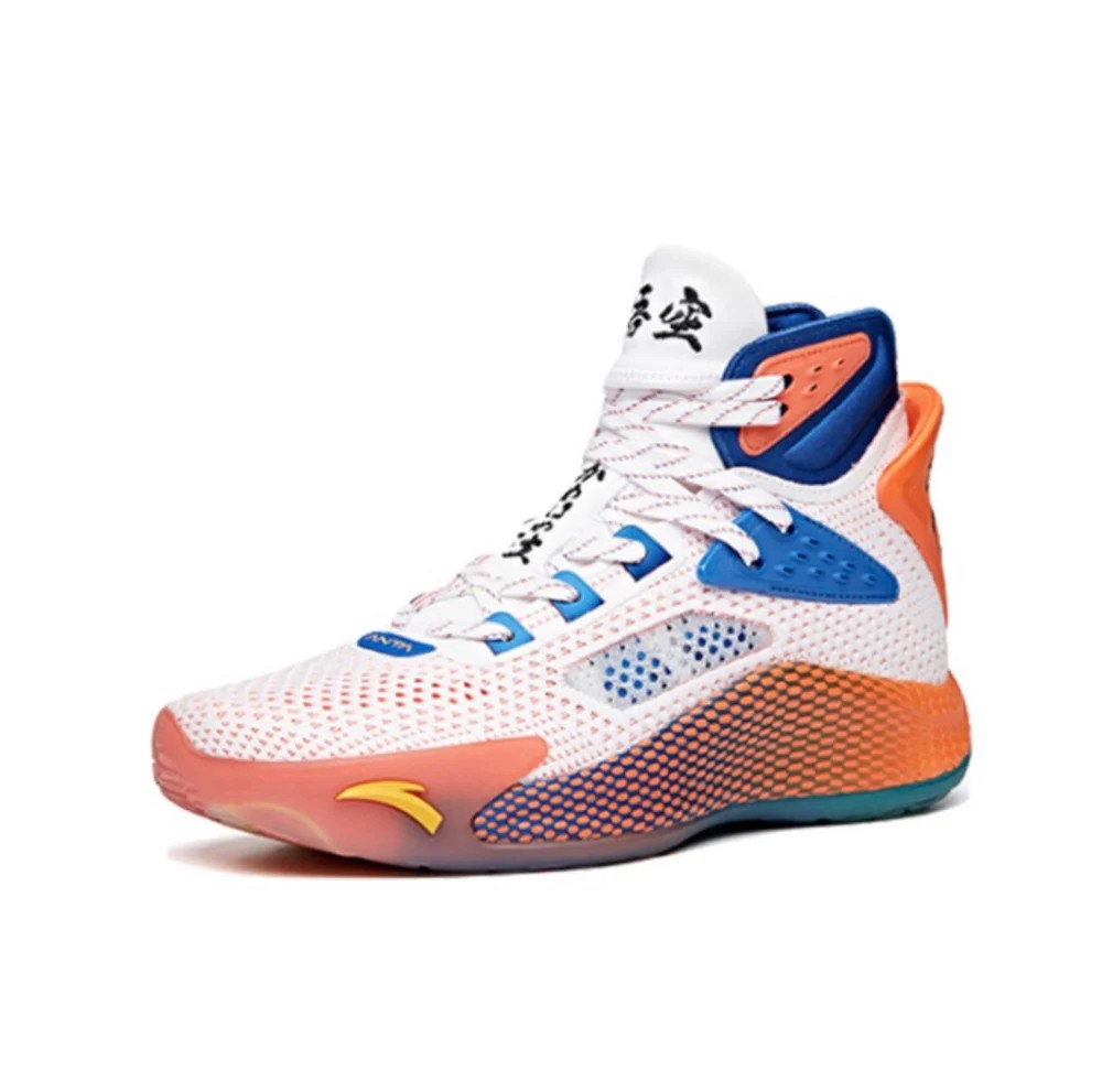 Anta Dragon Ball Klay Thompson Kt5 “Three-pointer” Running Shoes White / Orange USA | VWP148370