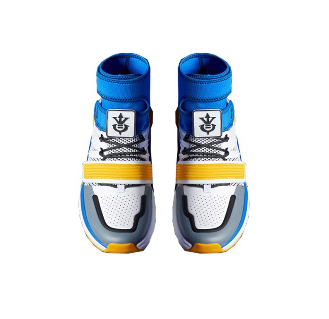 Anta Dragon Ball Super Basketball Shoes White / Blue / Yellow USA | IOL249783